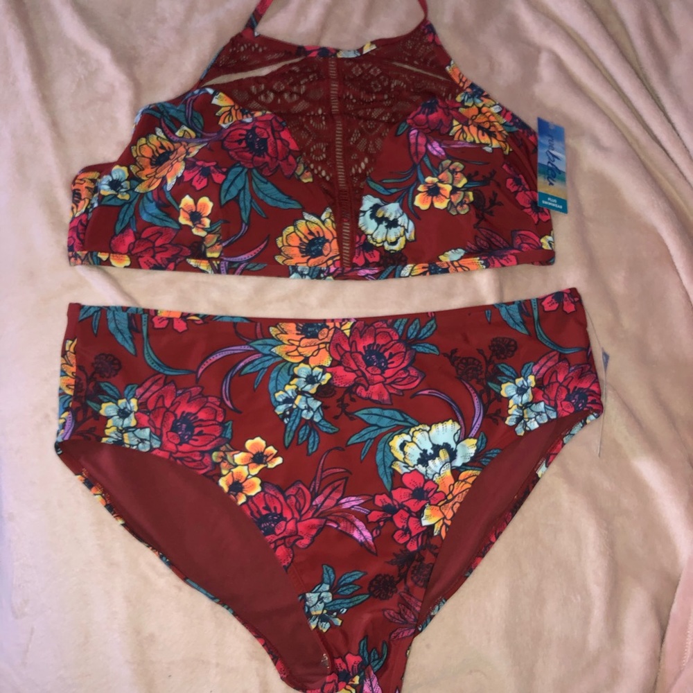 2 piece bathing suit (3x) 🏖